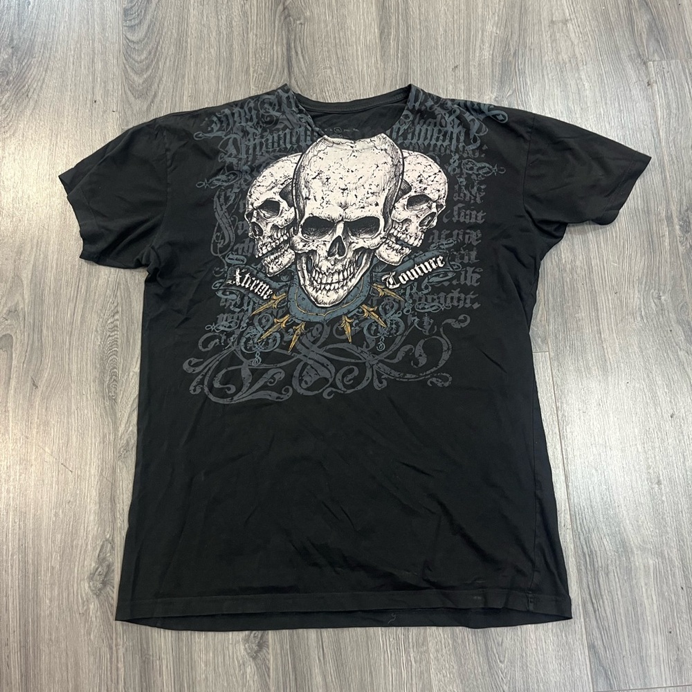 Extreme couture skull tee
